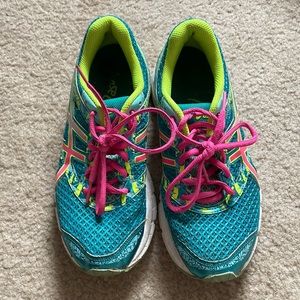 ASICS gel excite 4 running shoe teal